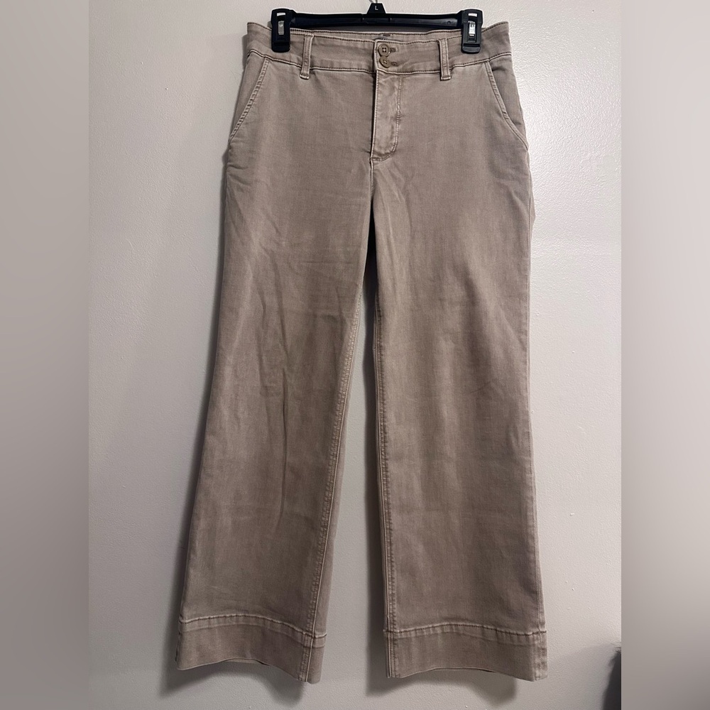 Kut from the Kloth Women's Tan Flare Jeans